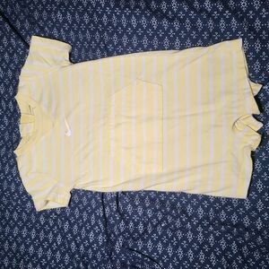 Nike Kids Bodysuit in Yellow and White